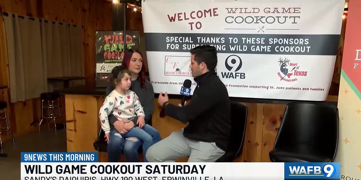 Wild Game Cookout is this Saturday