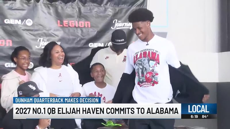 Elijah Haven's final two options for his college football plans came down to SEC powerhouses,...