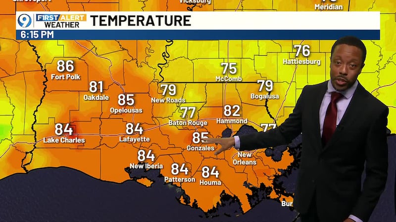 Henry Blakes gives the 6 p.m. forecast for Saturday, June 6.