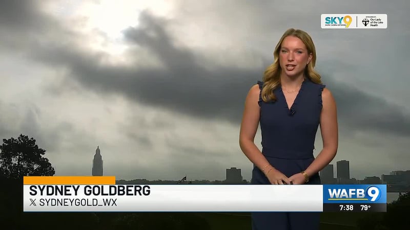 Sydney Goldberg gives the 9 a.m. forecast on Sunday, June 7.