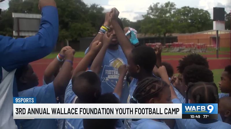 The Wallace Foundation hosted its 3rd annual youth football camp.