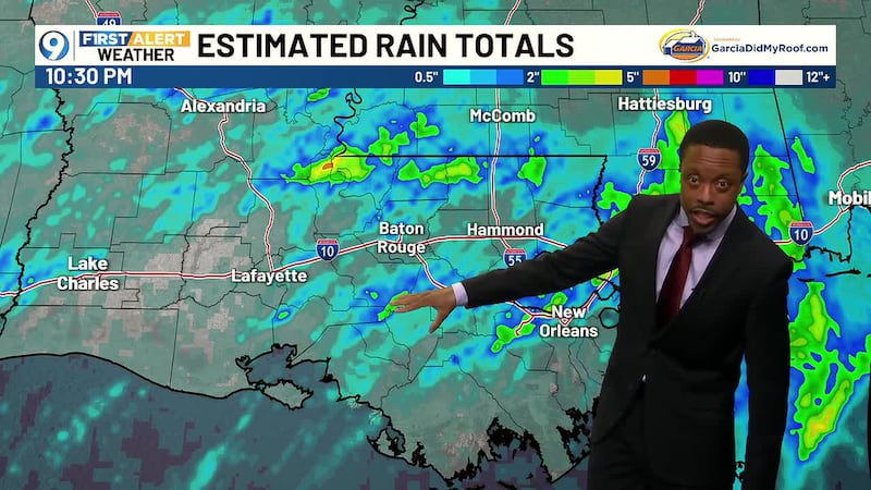 Henry Blakes gives the 10 p.m. forecast for Saturday, June 6.