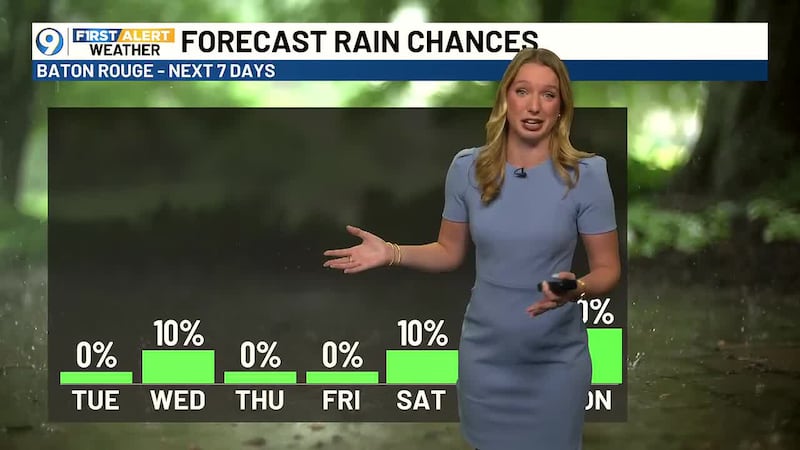 Sydney Goldberg gives the 4 p.m. forecast on Monday, June 22.