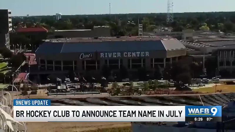 The Baton Rouge Hockey Club will announce its official team name and unveil its logo around...