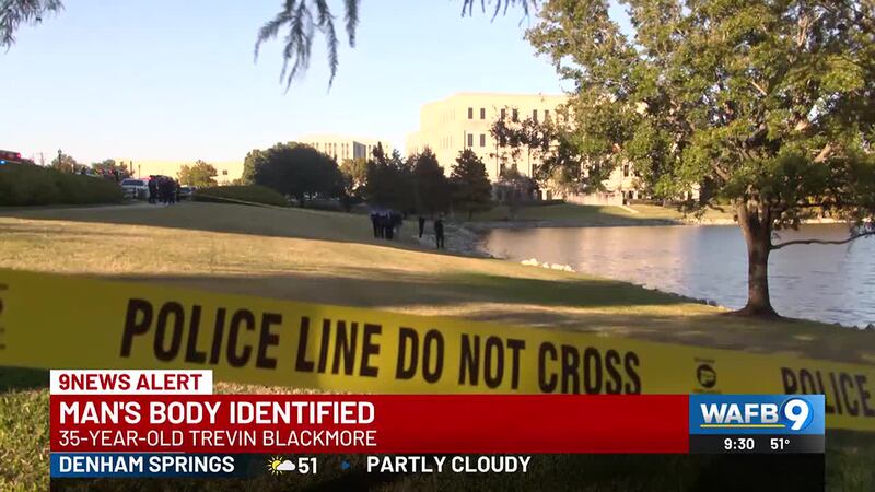 The coroner’s office identified the man as Trevin Blackmore, 35.